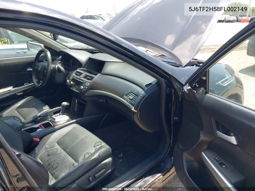 2015 Honda Crosstour Ex-L V6 VIN: 5J6TF2H58FL002149 Lot: 45469108