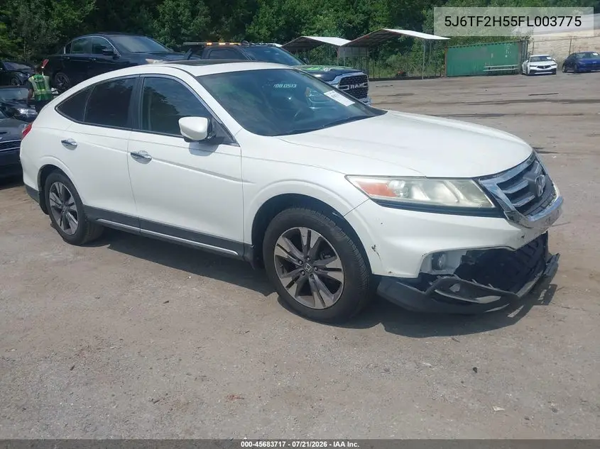 2015 Honda Crosstour Ex-L V6 VIN: 5J6TF2H55FL003775 Lot: 45683717