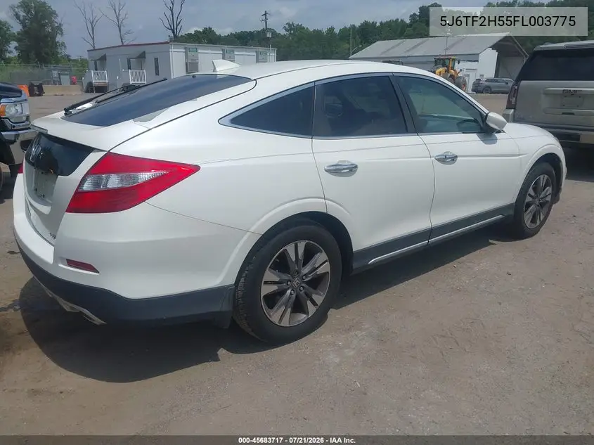 2015 Honda Crosstour Ex-L V6 VIN: 5J6TF2H55FL003775 Lot: 45683717