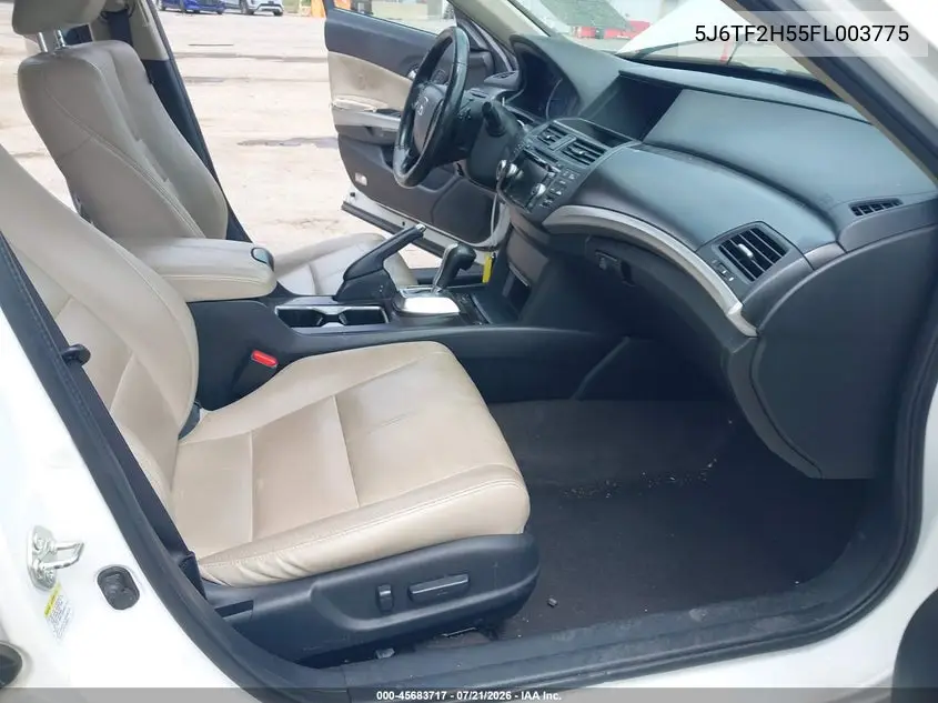 2015 Honda Crosstour Ex-L V6 VIN: 5J6TF2H55FL003775 Lot: 45683717