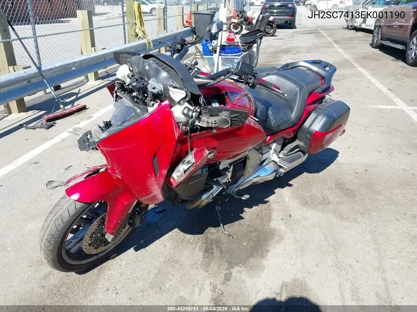 2014 Honda Ctx1300 VIN: JH2SC7413EK001190 Lot: 45286751