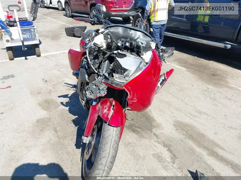 2014 Honda Ctx1300 VIN: JH2SC7413EK001190 Lot: 45286751