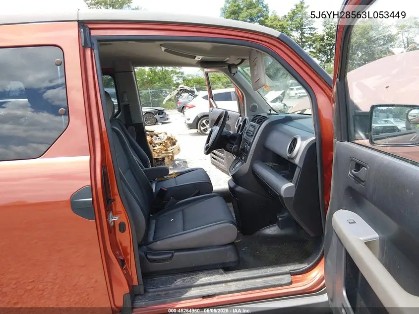 2003 Honda Element Ex VIN: 5J6YH28563L053449 Lot: 45264960