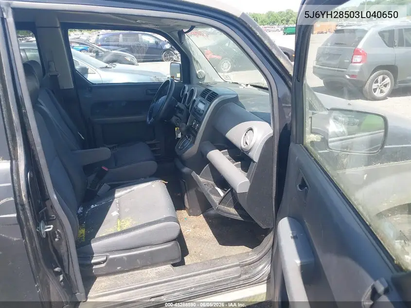 2003 Honda Element Ex VIN: 5J6YH28503L040650 Lot: 45288590
