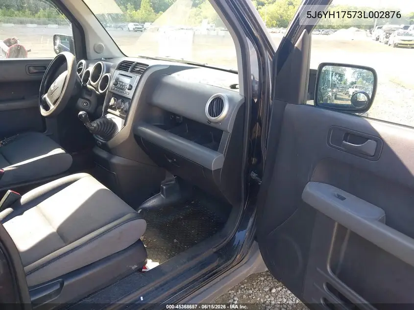 2003 Honda Element Ex VIN: 5J6YH17573L002876 Lot: 45368657