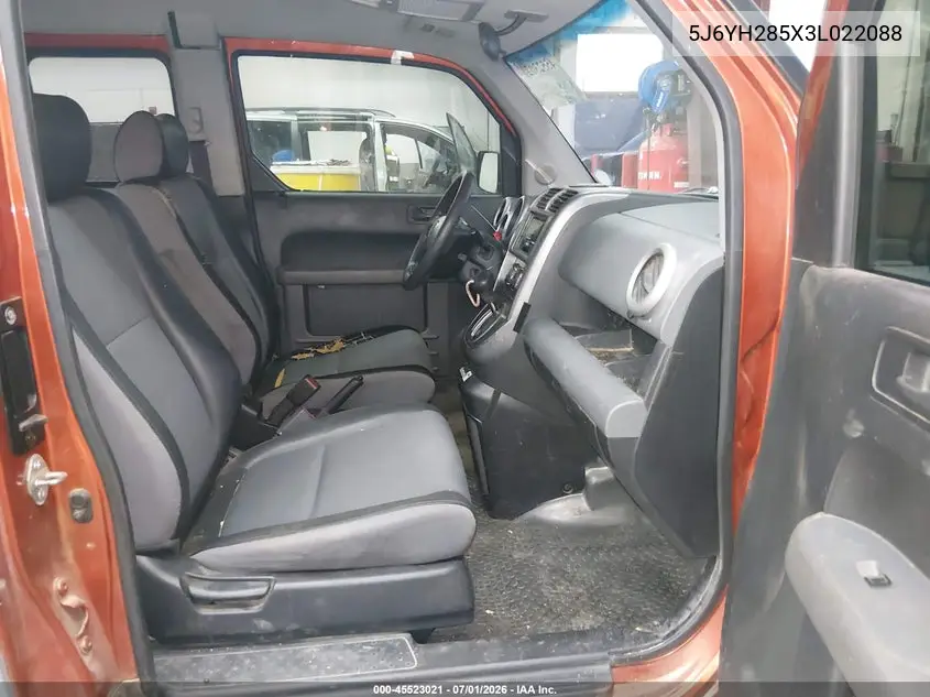 2003 Honda Element Ex VIN: 5J6YH285X3L022088 Lot: 45523021