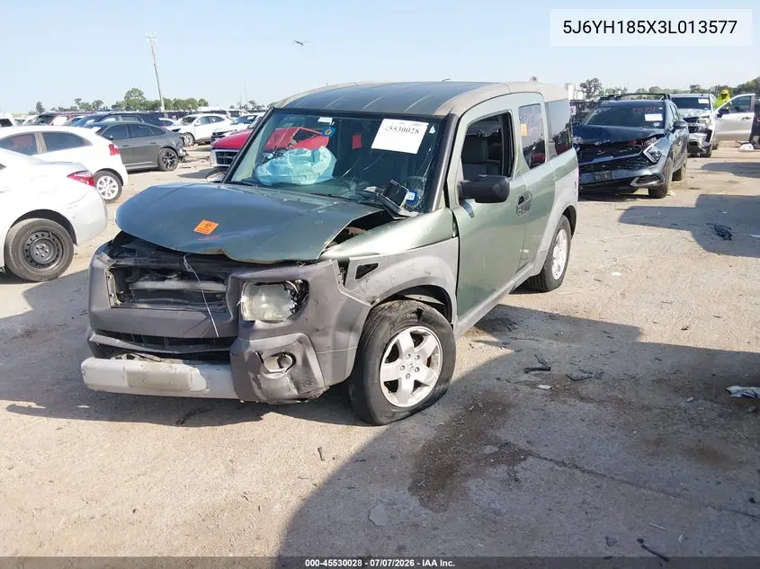 2003 Honda Element Ex VIN: 5J6YH185X3L013577 Lot: 45530028