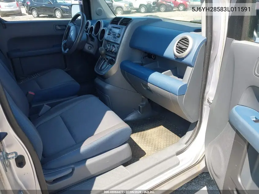 2003 Honda Element Ex VIN: 5J6YH28583L011591 Lot: 45564477