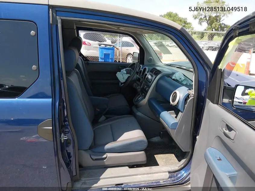 2003 Honda Element Ex VIN: 5J6YH28513L049518 Lot: 45588363