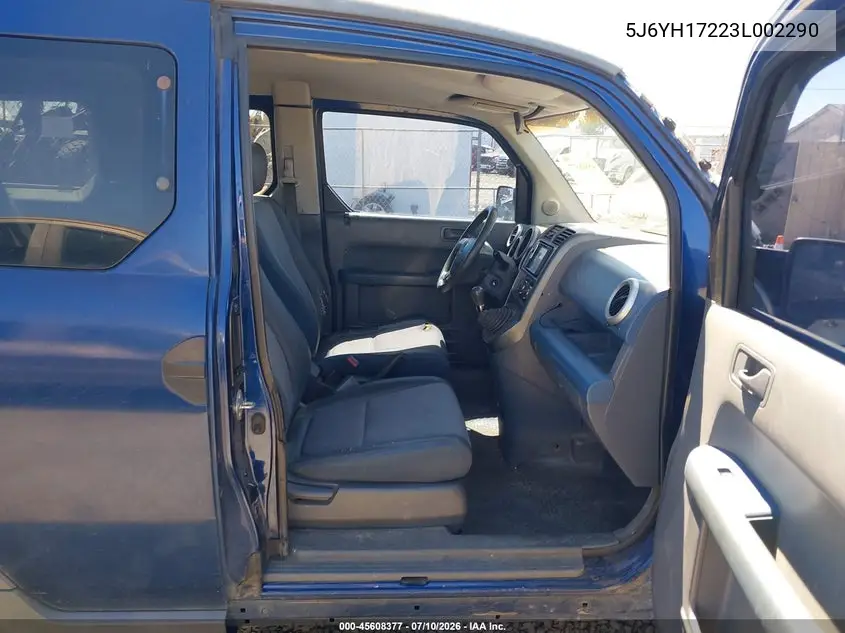 2003 Honda Element Dx VIN: 5J6YH17223L002290 Lot: 45608377
