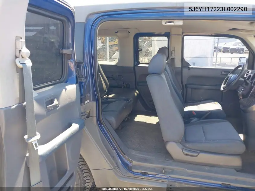 2003 Honda Element Dx VIN: 5J6YH17223L002290 Lot: 45608377