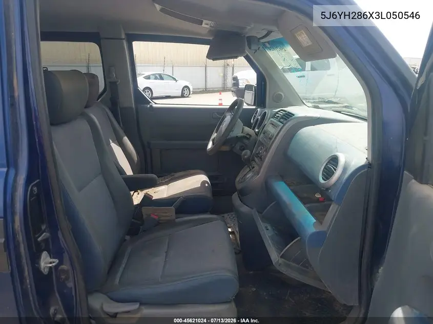 2003 Honda Element Ex VIN: 5J6YH286X3L050546 Lot: 45621024