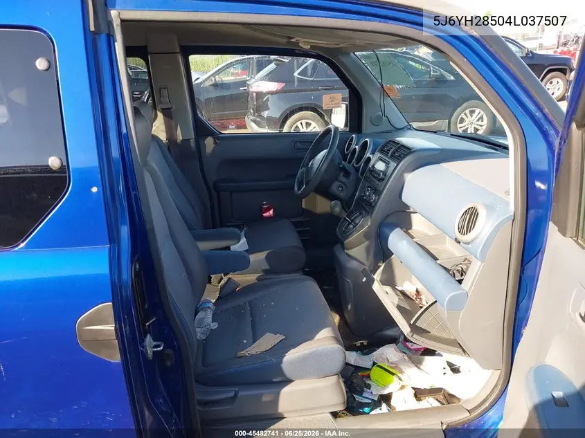 2004 Honda Element Ex VIN: 5J6YH28504L037507 Lot: 45482741