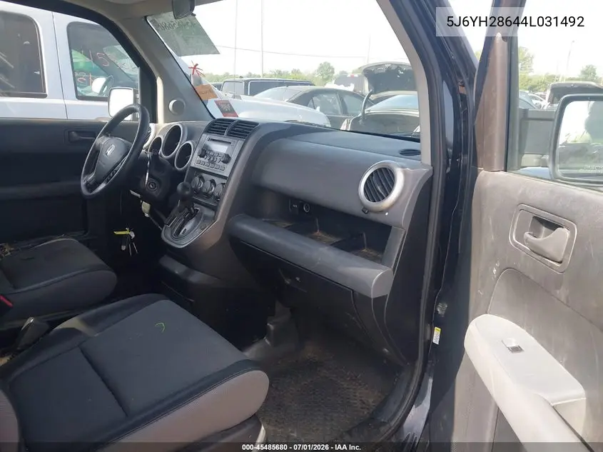 2004 Honda Element Ex VIN: 5J6YH28644L031492 Lot: 45485680