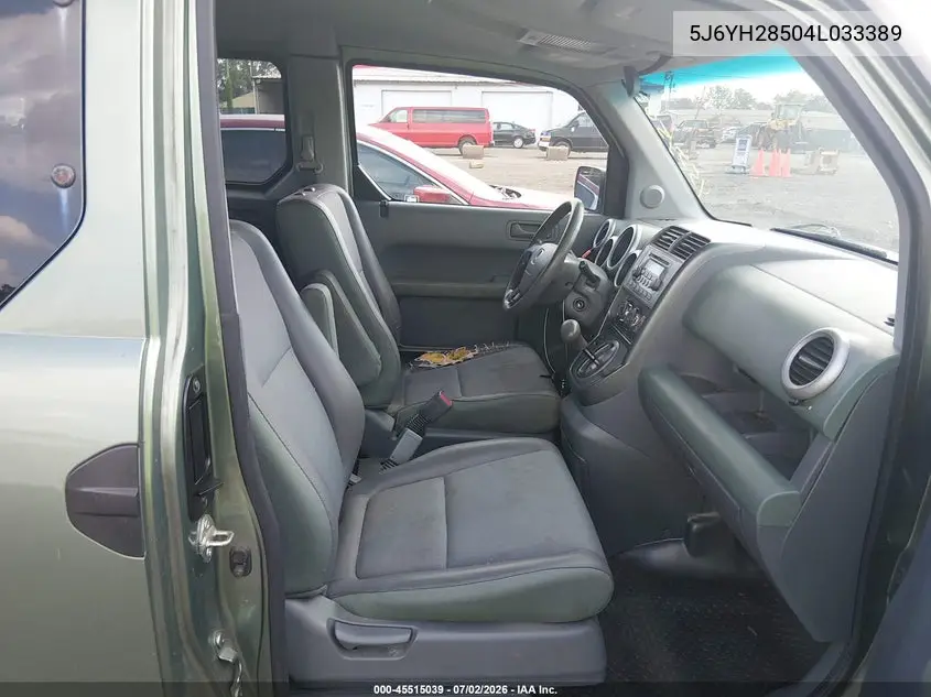 2004 Honda Element Ex VIN: 5J6YH28504L033389 Lot: 45515039