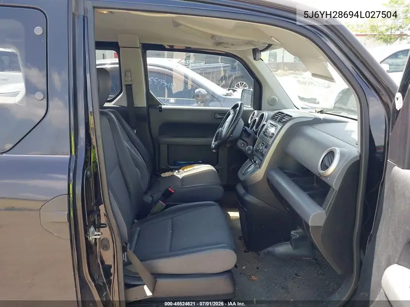 2004 Honda Element Ex VIN: 5J6YH28694L027504 Lot: 45524621