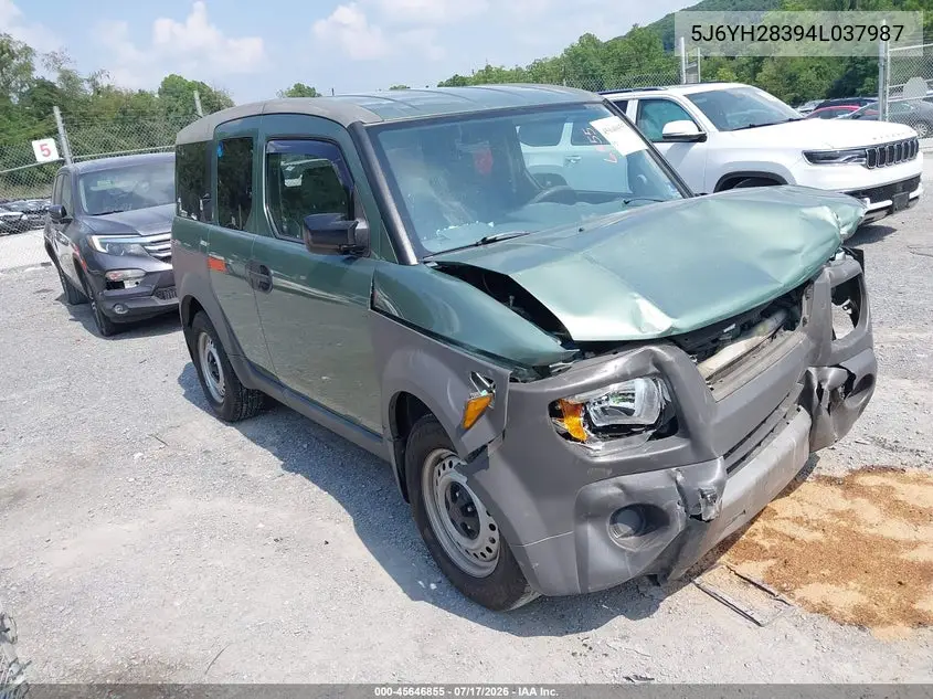 2004 Honda Element Lx VIN: 5J6YH28394L037987 Lot: 45646855