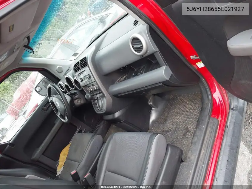 2005 Honda Element Ex VIN: 5J6YH28655L021927 Lot: 45404281