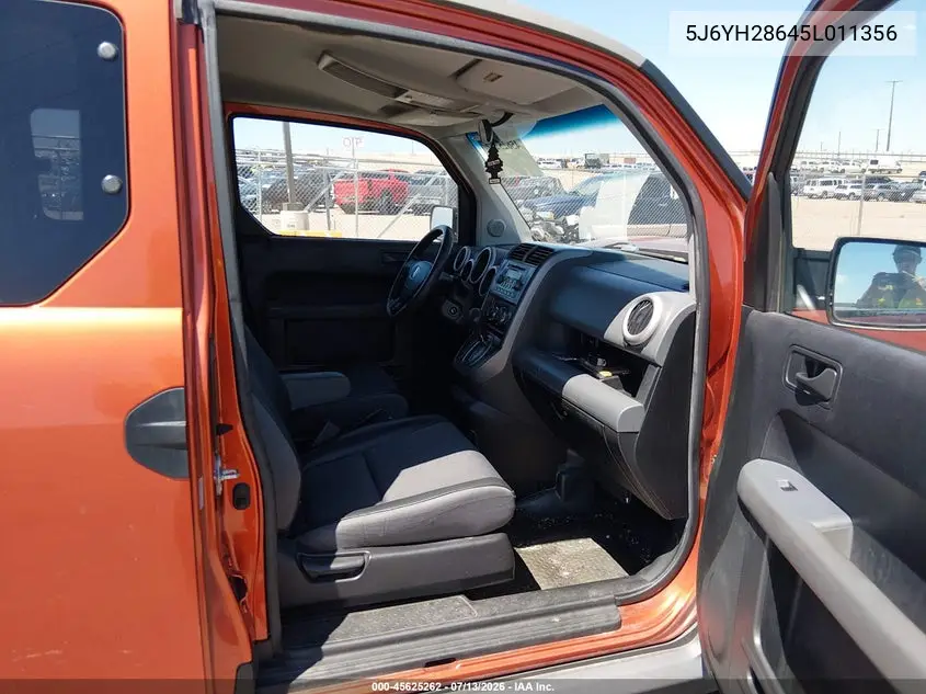 2005 Honda Element Ex VIN: 5J6YH28645L011356 Lot: 45625262