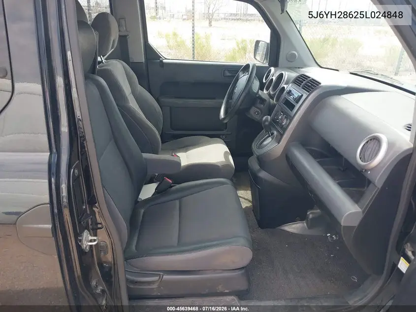 2005 Honda Element Ex VIN: 5J6YH28625L024848 Lot: 45639468