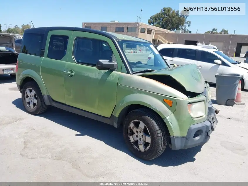 2006 Honda Element Ex-P VIN: 5J6YH18756L013556 Lot: 45662725