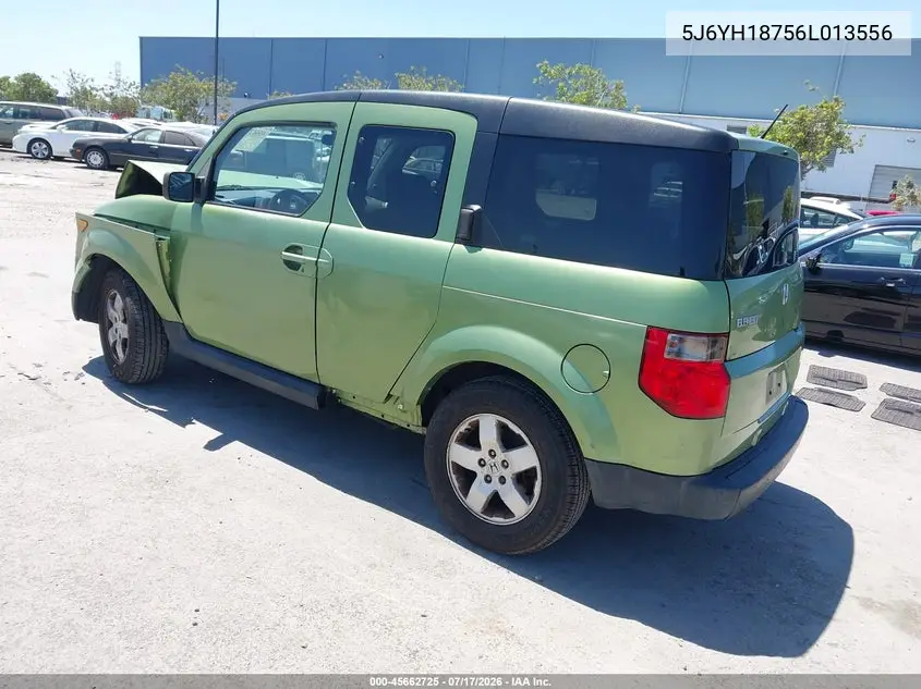 2006 Honda Element Ex-P VIN: 5J6YH18756L013556 Lot: 45662725