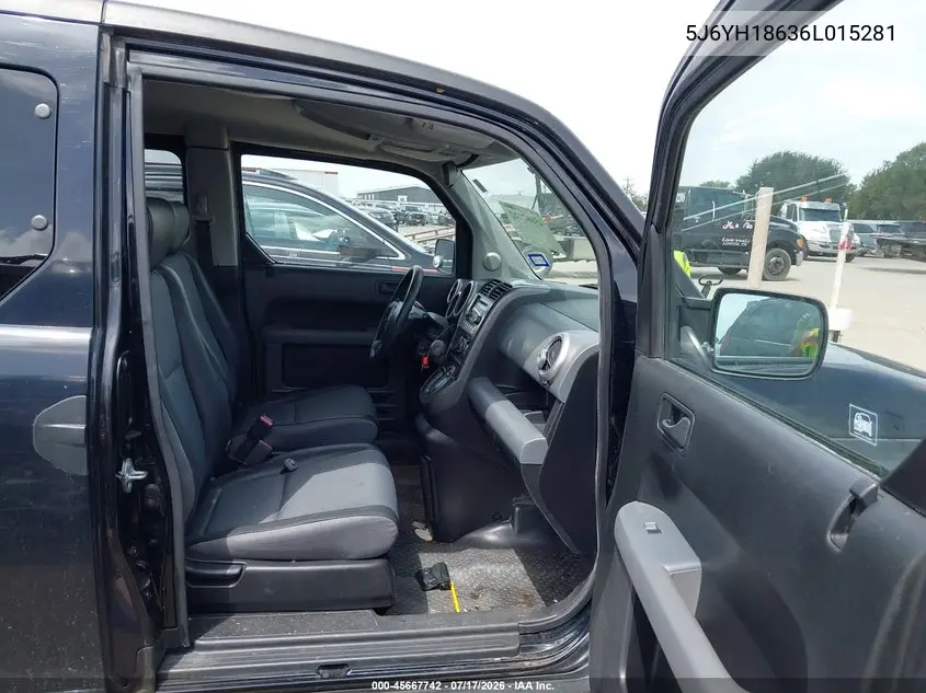 2006 Honda Element Ex VIN: 5J6YH18636L015281 Lot: 45667742