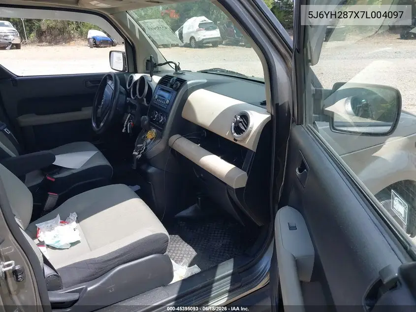2007 Honda Element Ex VIN: 5J6YH287X7L004097 Lot: 45395093