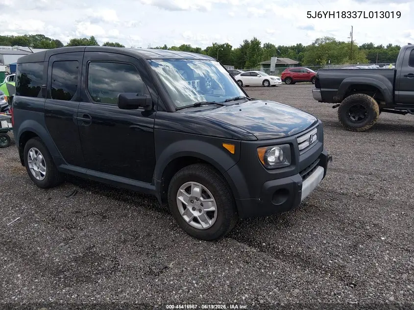 2007 Honda Element Lx VIN: 5J6YH18337L013019 Lot: 45416967
