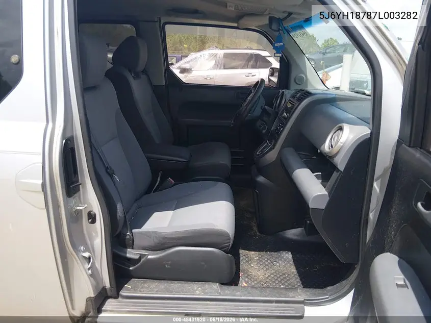2007 Honda Element Ex VIN: 5J6YH18787L003282 Lot: 45431920