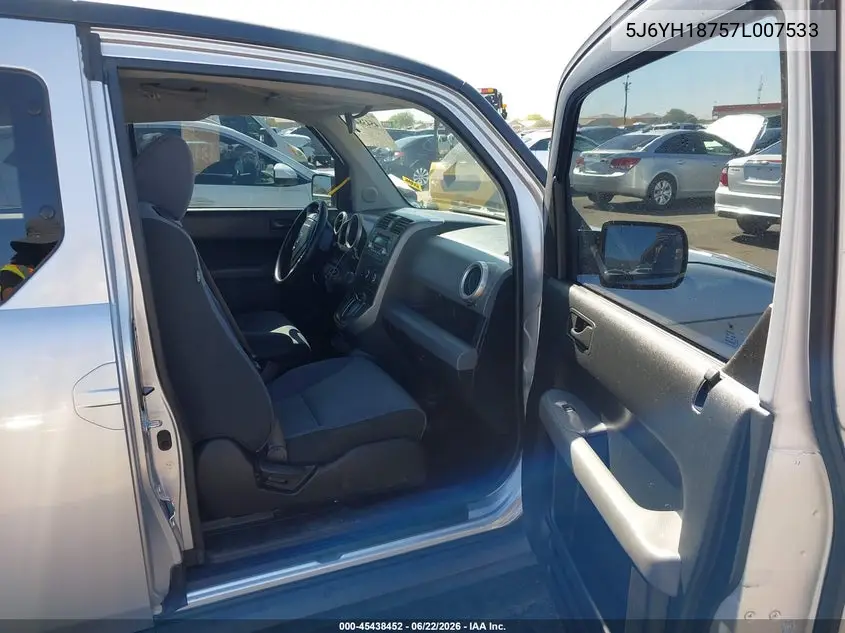 2007 Honda Element Ex VIN: 5J6YH18757L007533 Lot: 45438452