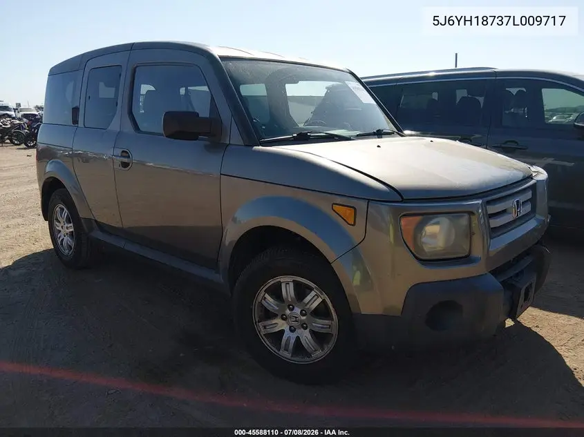 2007 Honda Element Ex VIN: 5J6YH18737L009717 Lot: 45588110