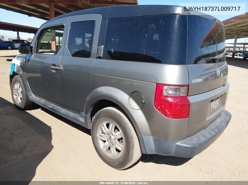 2007 Honda Element Ex VIN: 5J6YH18737L009717 Lot: 45588110