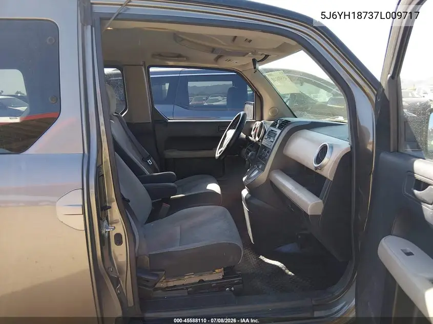 2007 Honda Element Ex VIN: 5J6YH18737L009717 Lot: 45588110