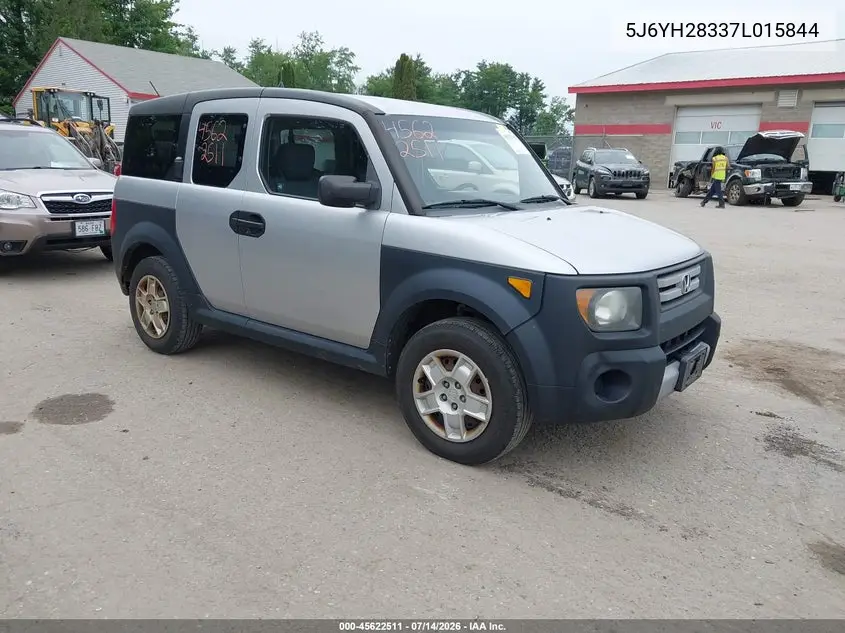 2007 Honda Element Lx VIN: 5J6YH28337L015844 Lot: 45622511