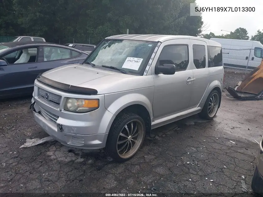 2007 Honda Element Sc VIN: 5J6YH189X7L013300 Lot: 45627683