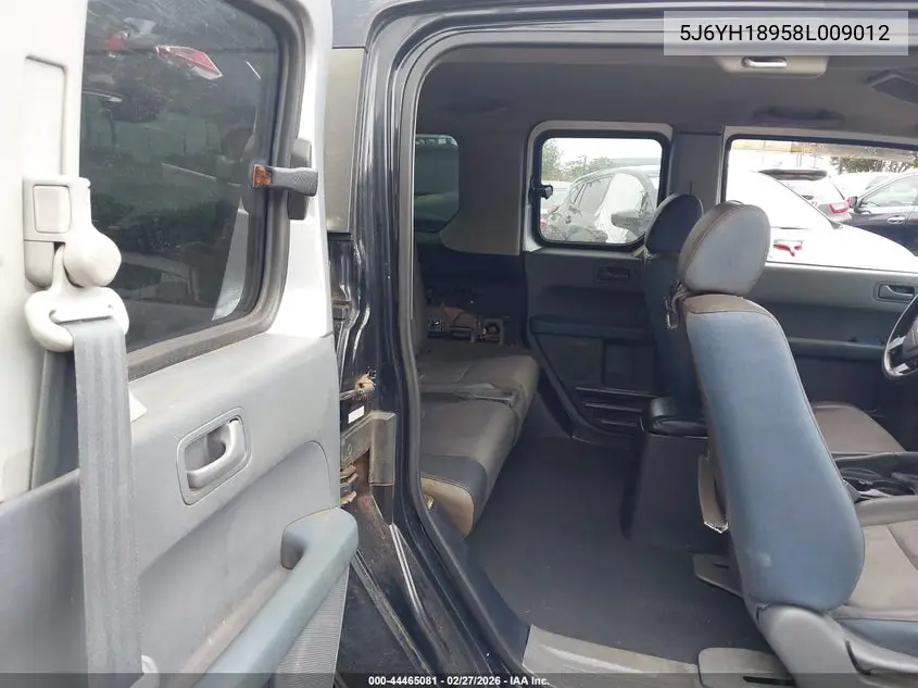2008 Honda Element Sc VIN: 5J6YH18958L009012 Lot: 44465081