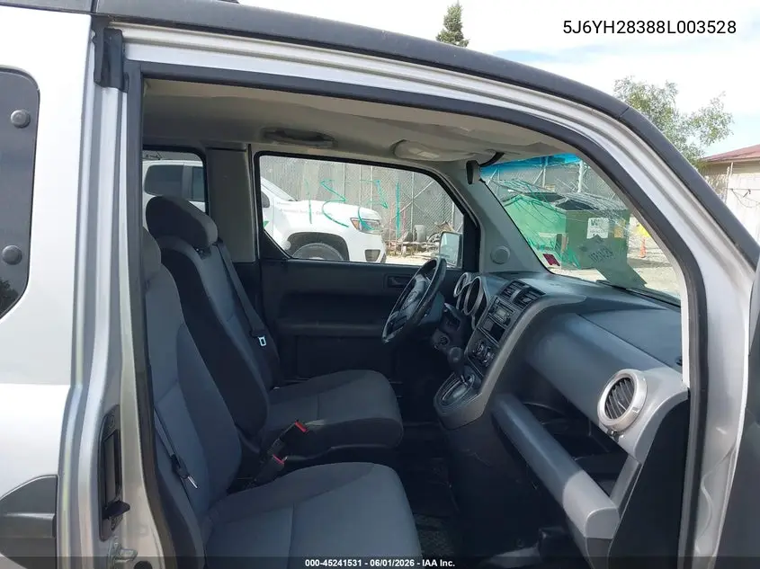 2008 Honda Element Lx VIN: 5J6YH28388L003528 Lot: 45241531