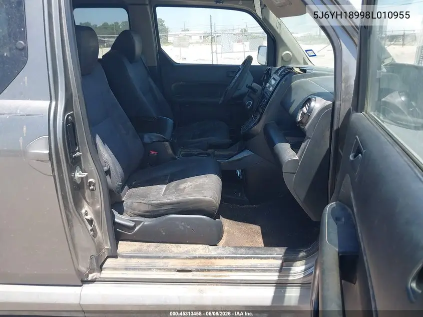2008 Honda Element Sc VIN: 5J6YH18998L010955 Lot: 45313458