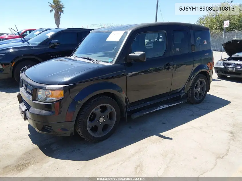 2008 Honda Element Sc VIN: 5J6YH18908L010813 Lot: 45427372