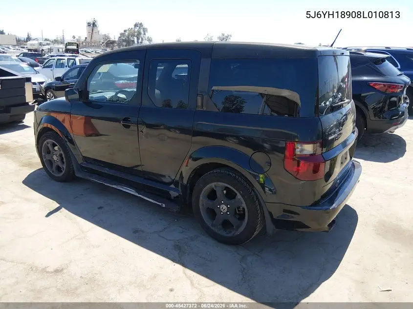 2008 Honda Element Sc VIN: 5J6YH18908L010813 Lot: 45427372