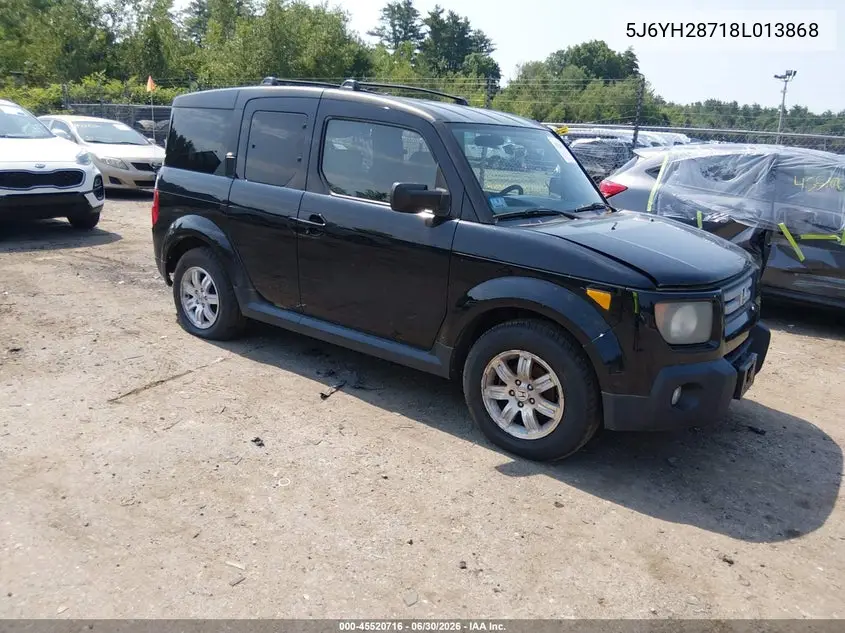 2008 Honda Element Ex VIN: 5J6YH28718L013868 Lot: 45520716