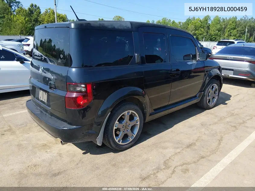 2008 Honda Element Sc VIN: 5J6YH18928L000459 Lot: 45566339