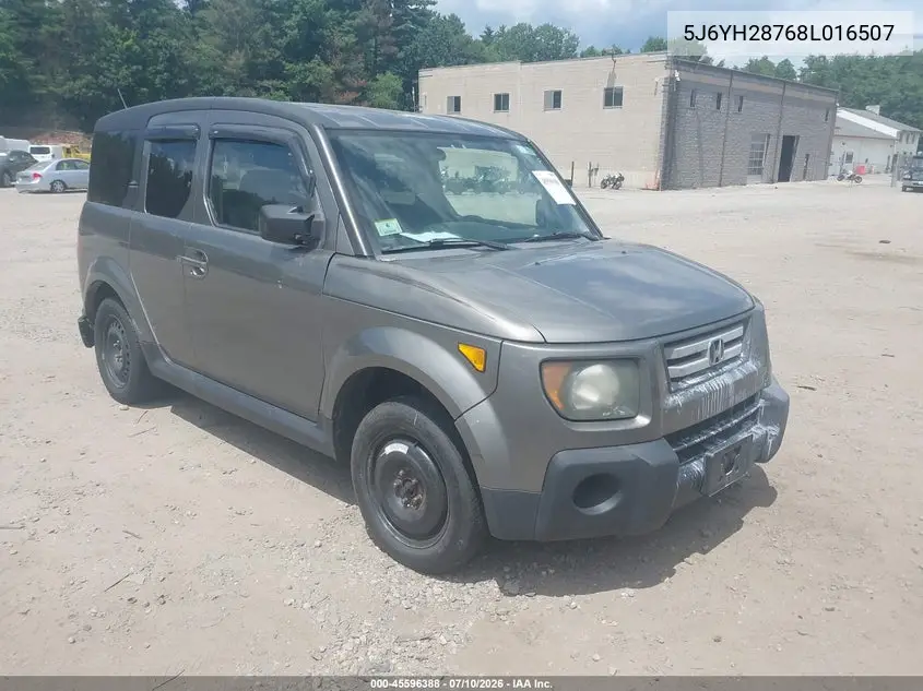 2008 Honda Element Ex VIN: 5J6YH28768L016507 Lot: 45596388