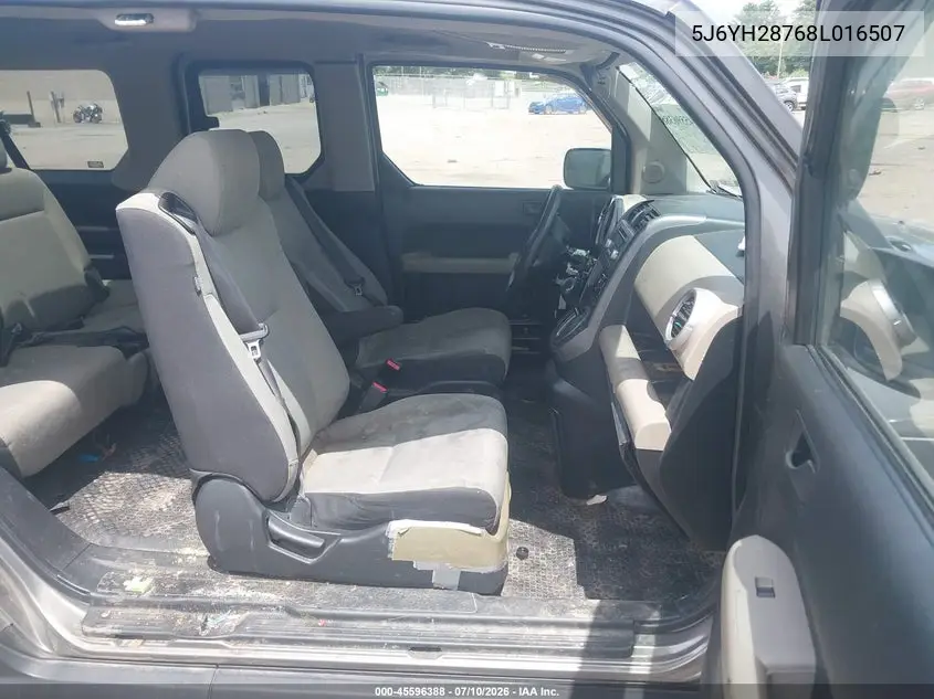 2008 Honda Element Ex VIN: 5J6YH28768L016507 Lot: 45596388