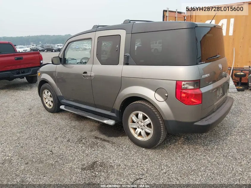 2008 Honda Element Ex VIN: 5J6YH28728L015600 Lot: 45628863