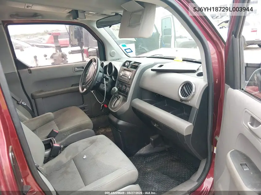2009 Honda Element Ex VIN: 5J6YH18729L003944 Lot: 45209649