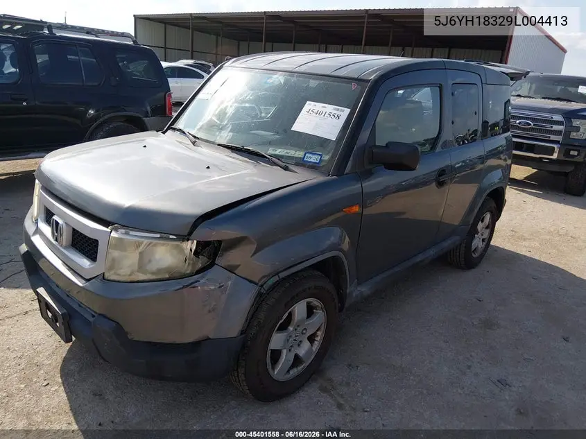 2009 Honda Element Lx VIN: 5J6YH18329L004413 Lot: 45401558