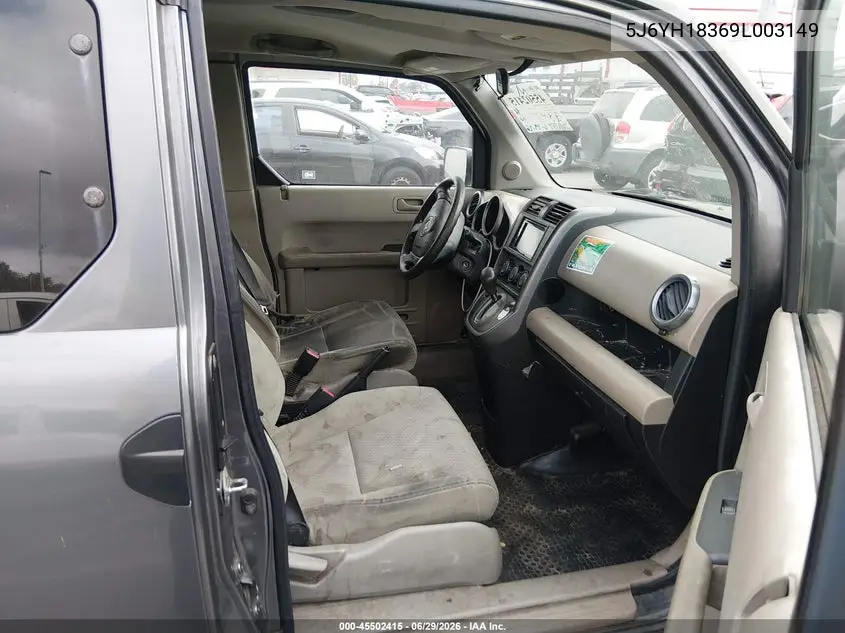 2009 Honda Element Lx VIN: 5J6YH18369L003149 Lot: 45502415