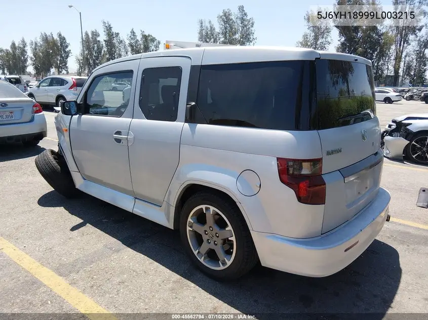2009 Honda Element Sc VIN: 5J6YH18999L003215 Lot: 45562794